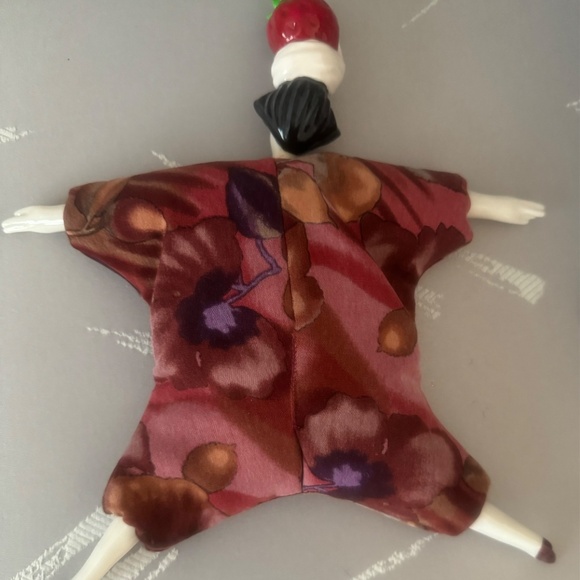 Serge Poupee Millet Strawberry With Whipped Cream Head Doll - Picture 6 of 9